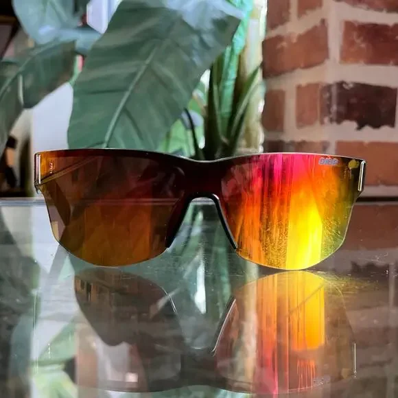 DIOR Diorxtrem M2U Semi-Rimless Injection Plastic Shield Sunglasses - Picture 2 of 7